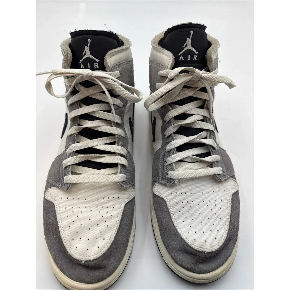SHOES SNEAKERS Nike MENS 14  Air Jordan 1‎ Mid SE Smoke Grey White FQ7720-002